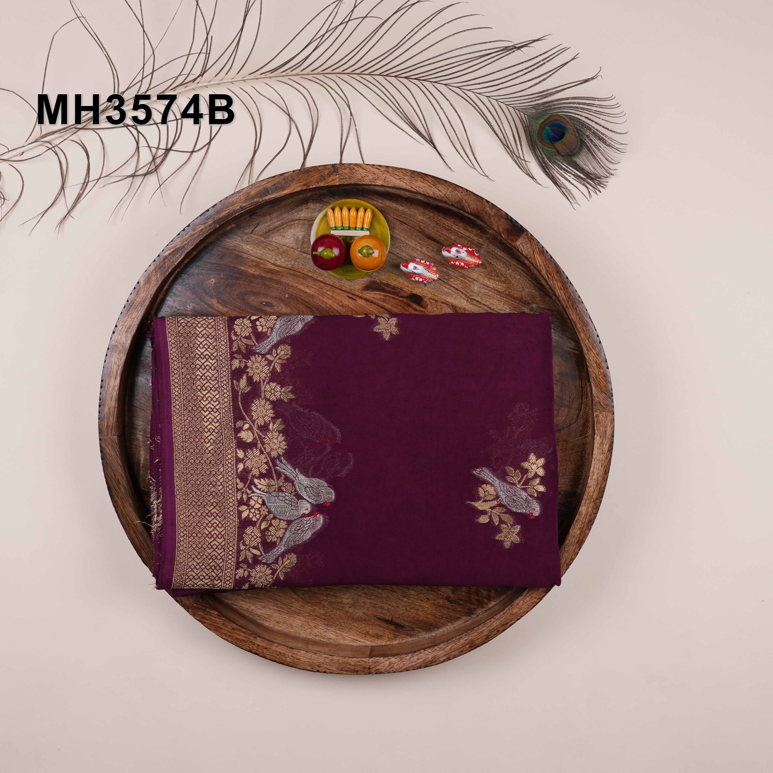 MH3574B(1).jpg KADDI GEORGETTE - MH3574B - Image 1