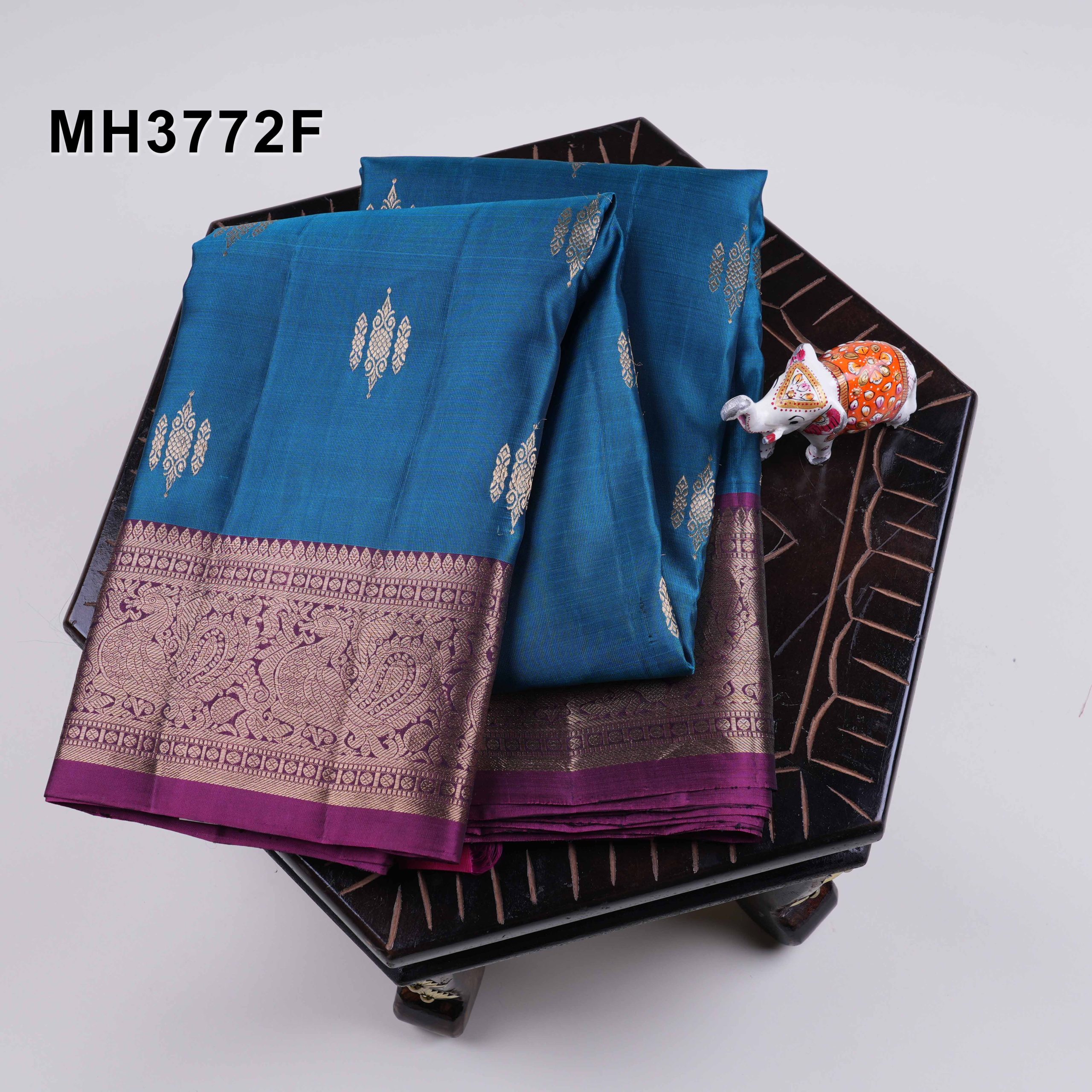 MH3772F(1) KANCHI VINTAGE PATTU - MH3772F - Image 1