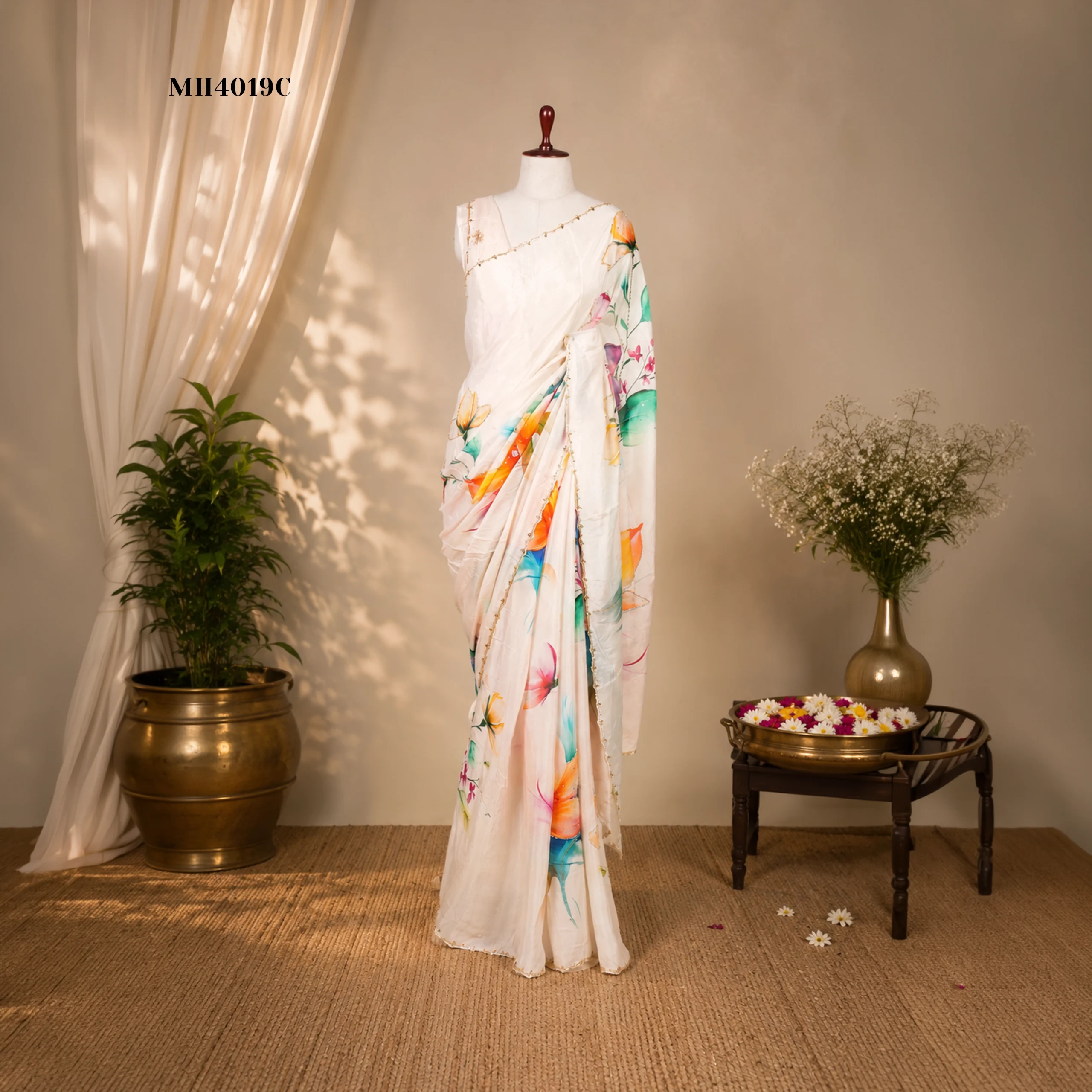 MH4019C(1) Pure Designer Chiffon - Image 1