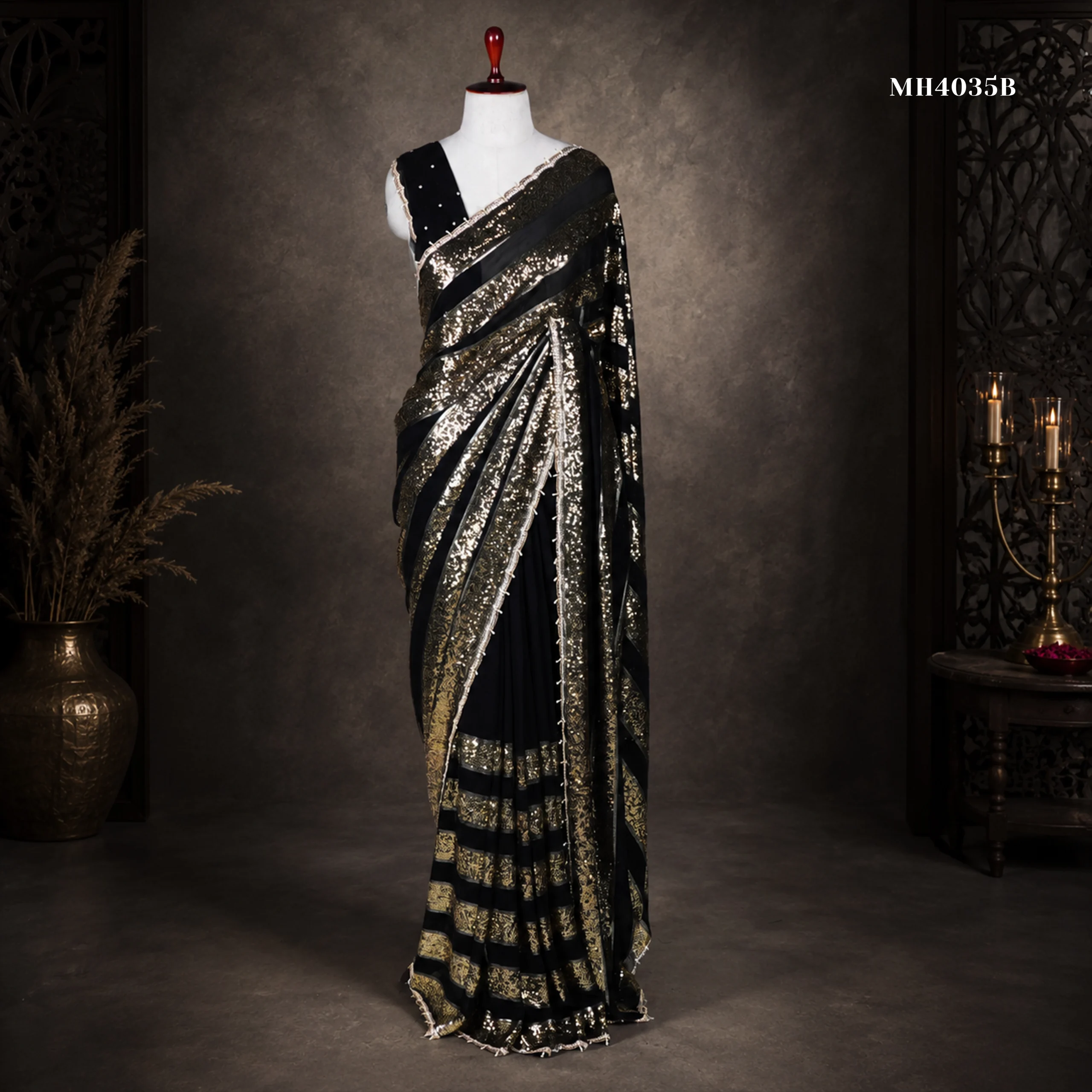 MH4035B(2) Designer Saree - Image 1