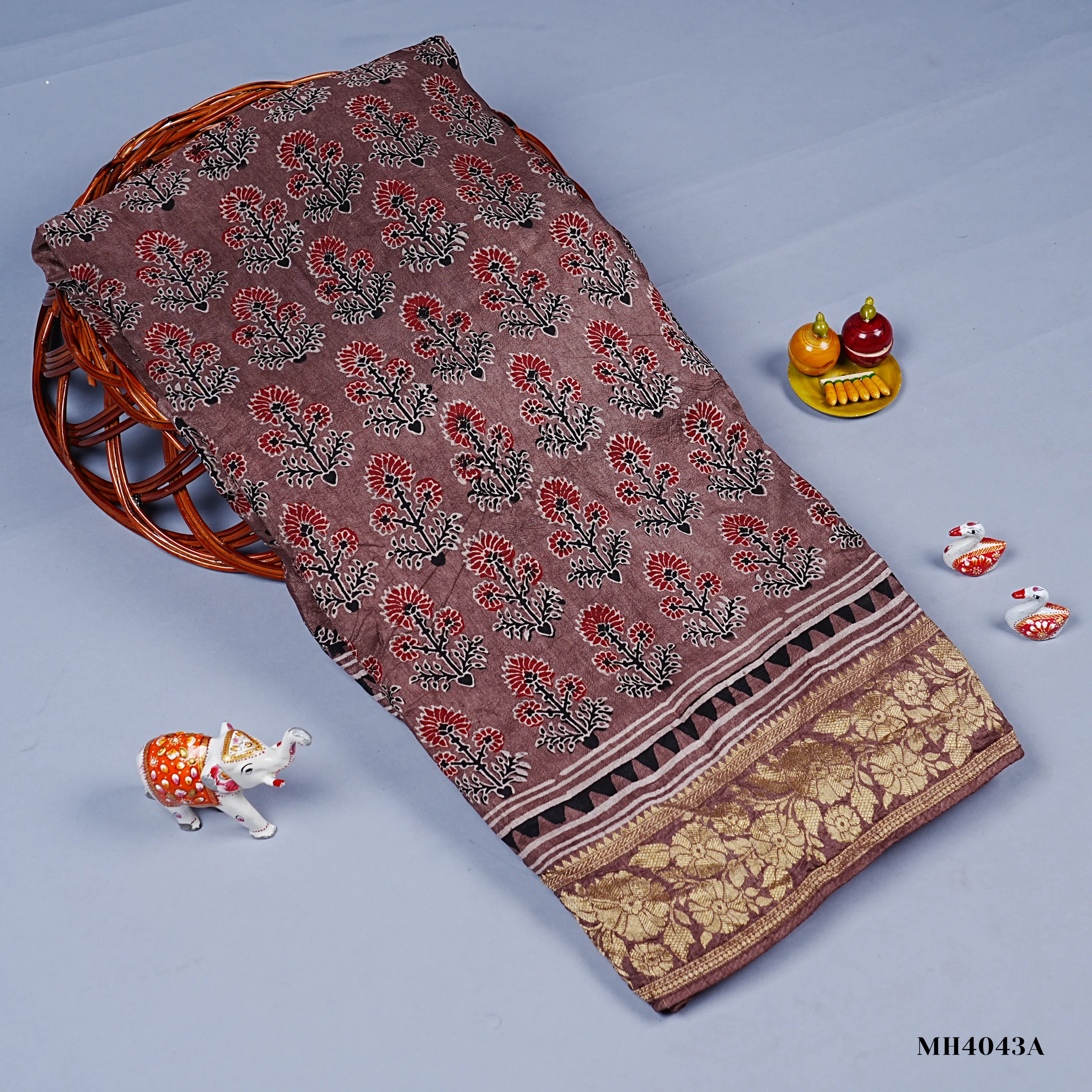 MH4043A(1) Chanderi Silk - Image 1