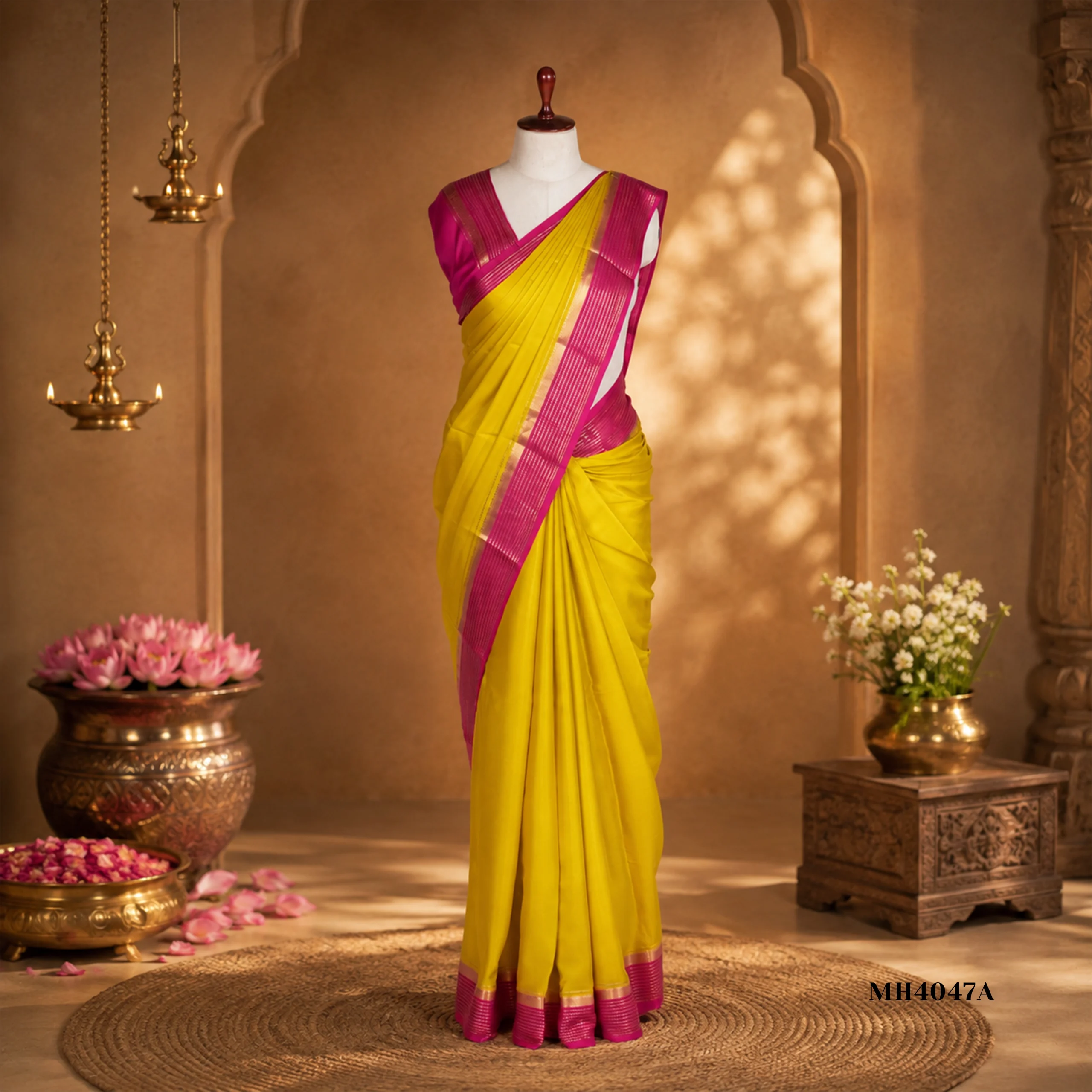 MH4047A(1) Pure Mysore Crepe - Image 1