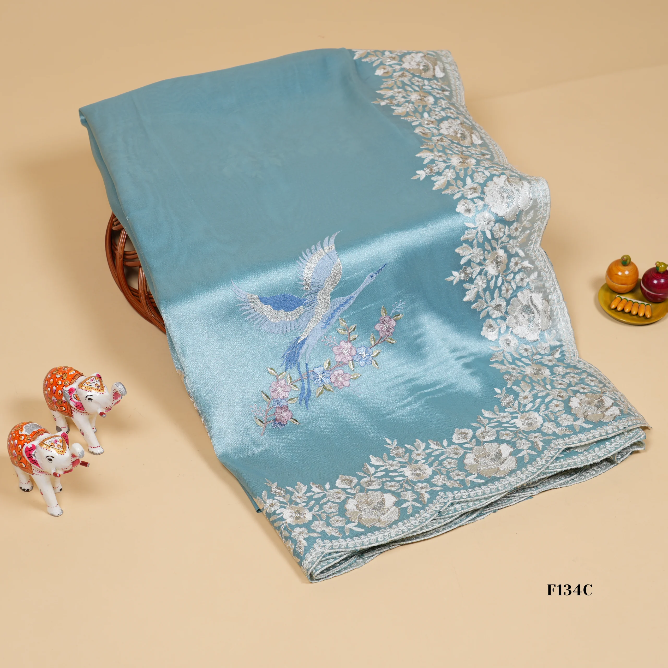 F134C Fancy Sarees - Image 1