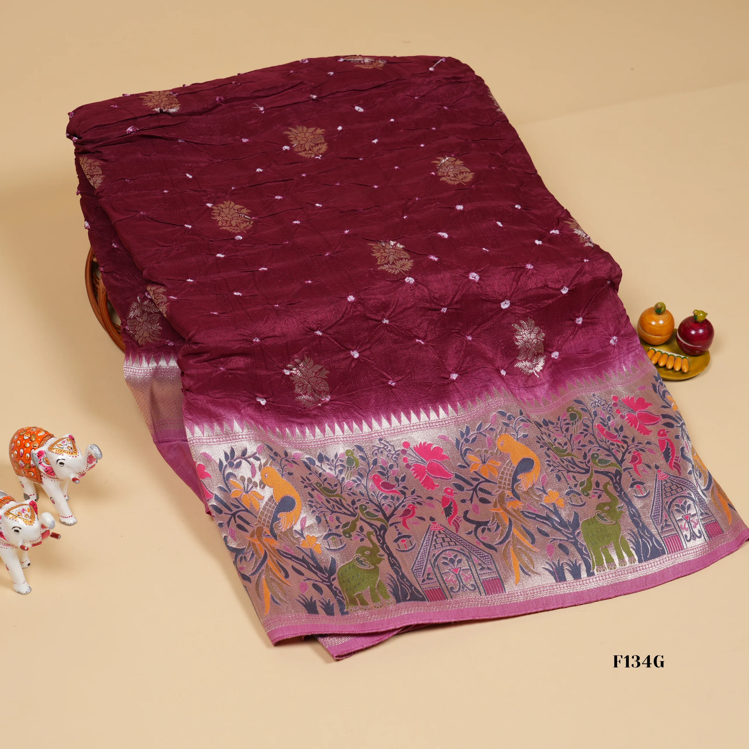 F134G Fancy Sarees - Image 1