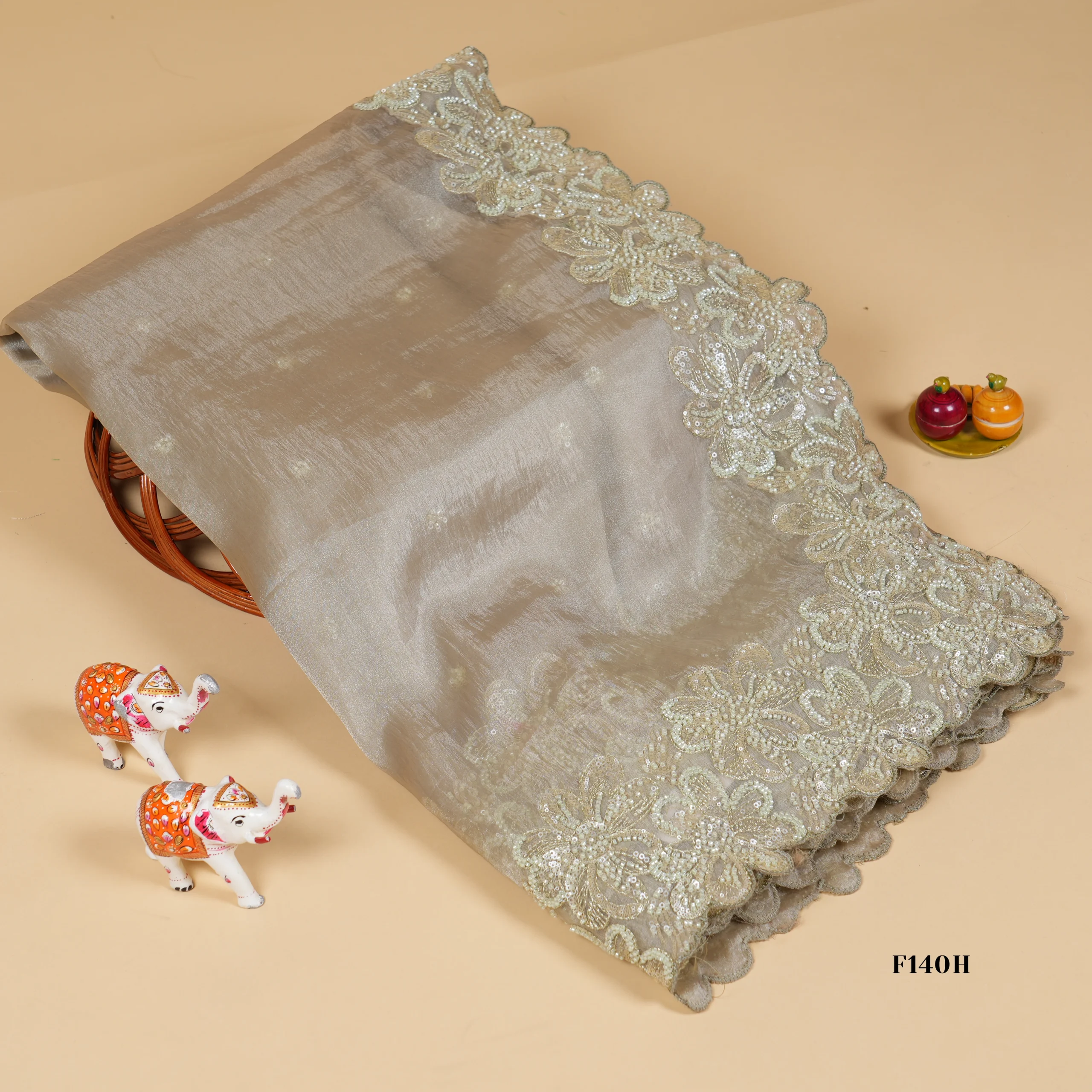 F140H Fancy Sarees - Image 1