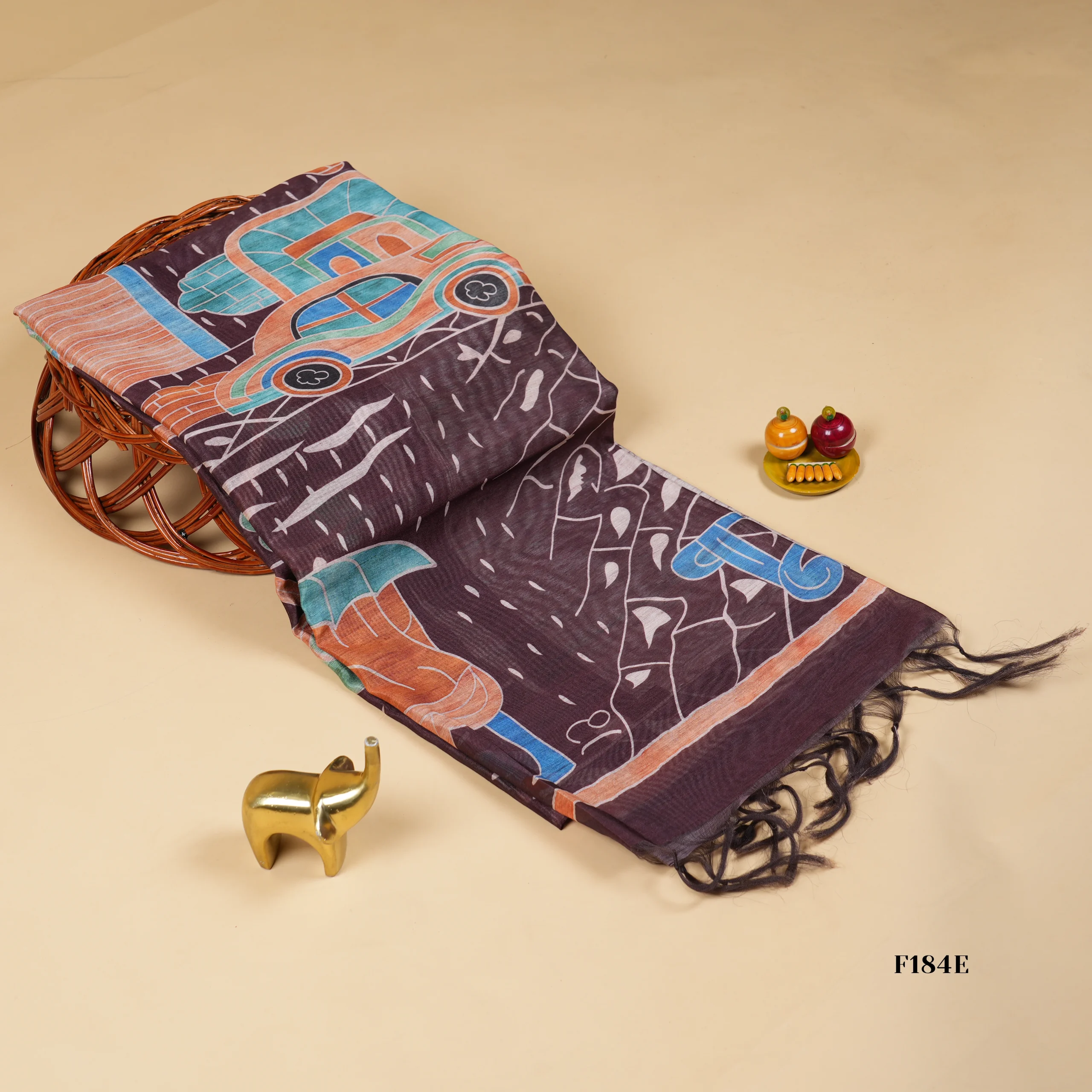 F184E Fancy Sarees - Image 1