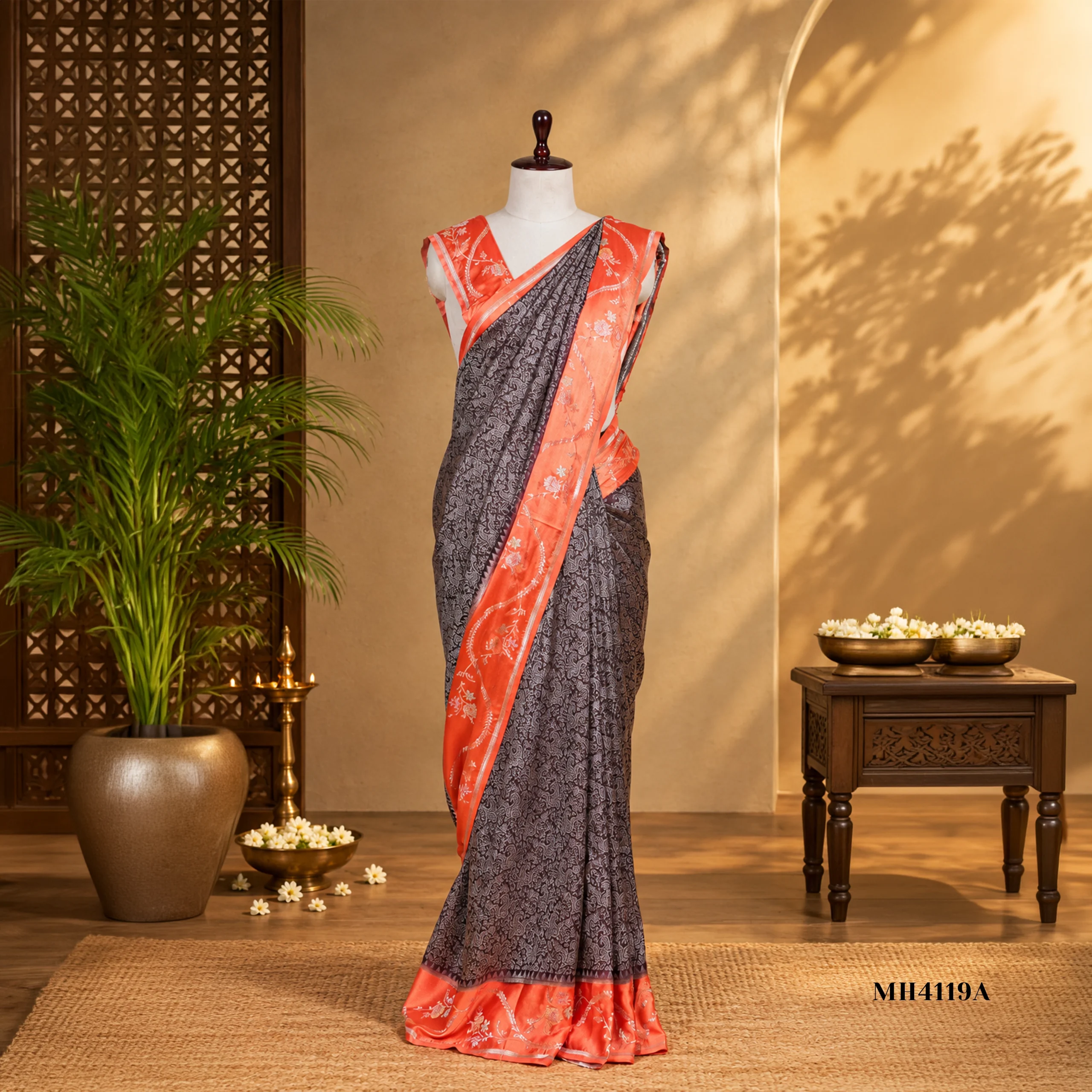 MH4119A(1) Banarasi Silk - Image 1
