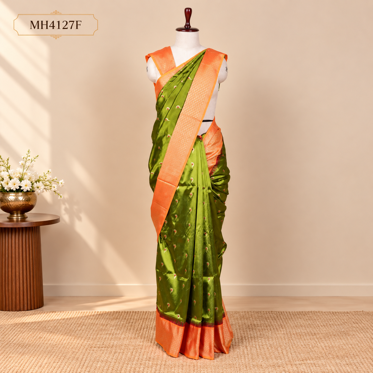 MH4127F Semi Narayanpet Pattu - Image 1