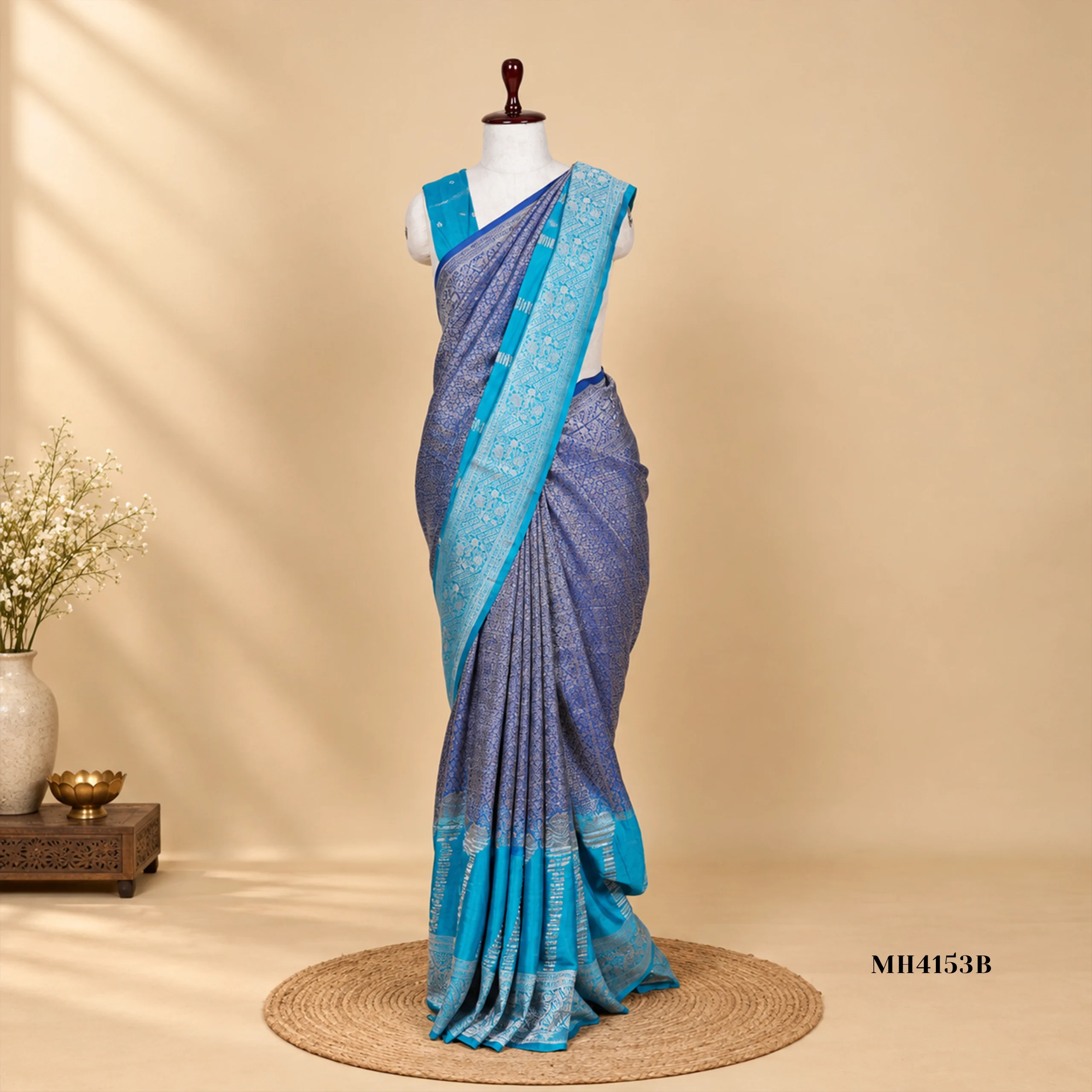 MH4153B(1) Banarasi Silk - Image 1