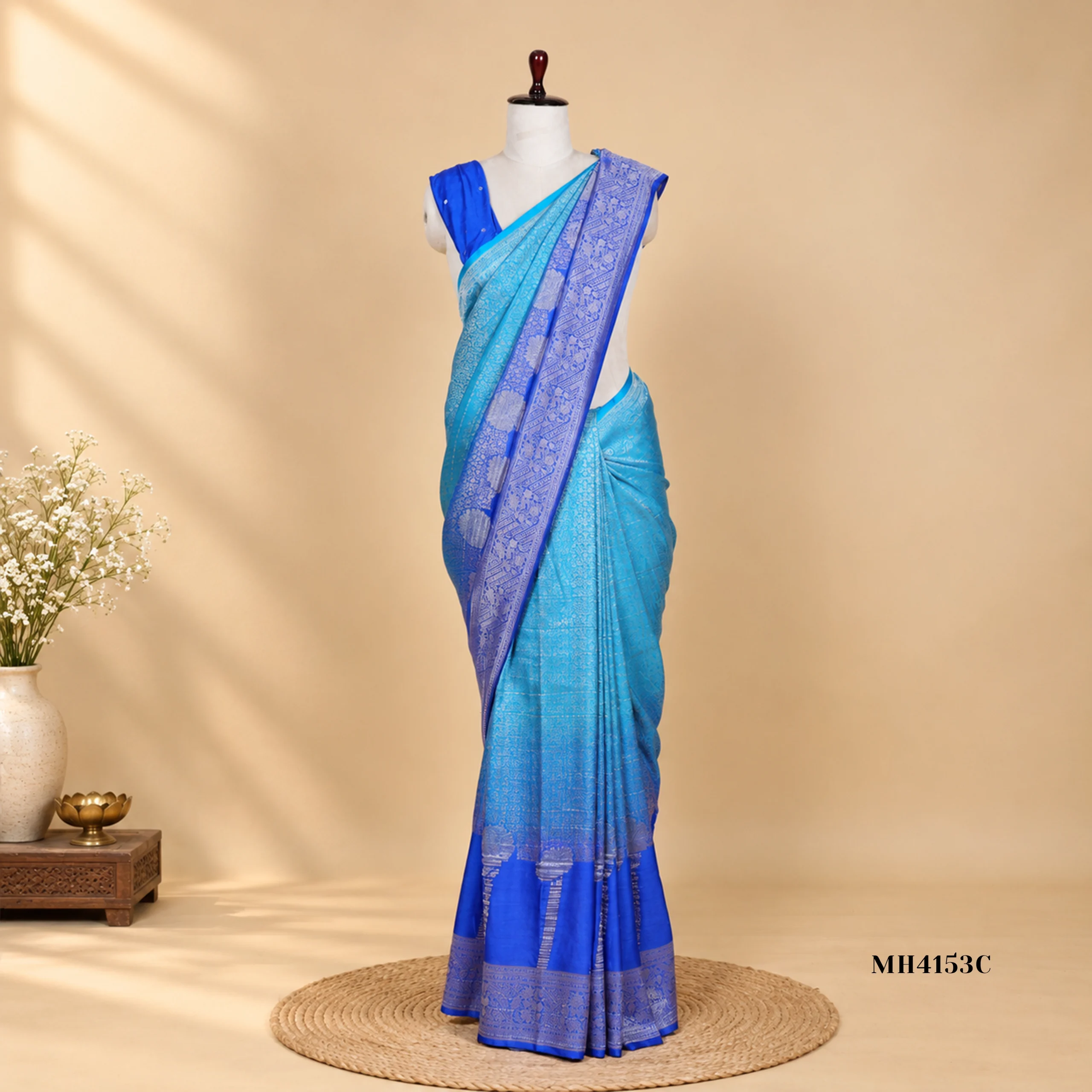 MH4153C(1) Banarasi Silk - Image 1