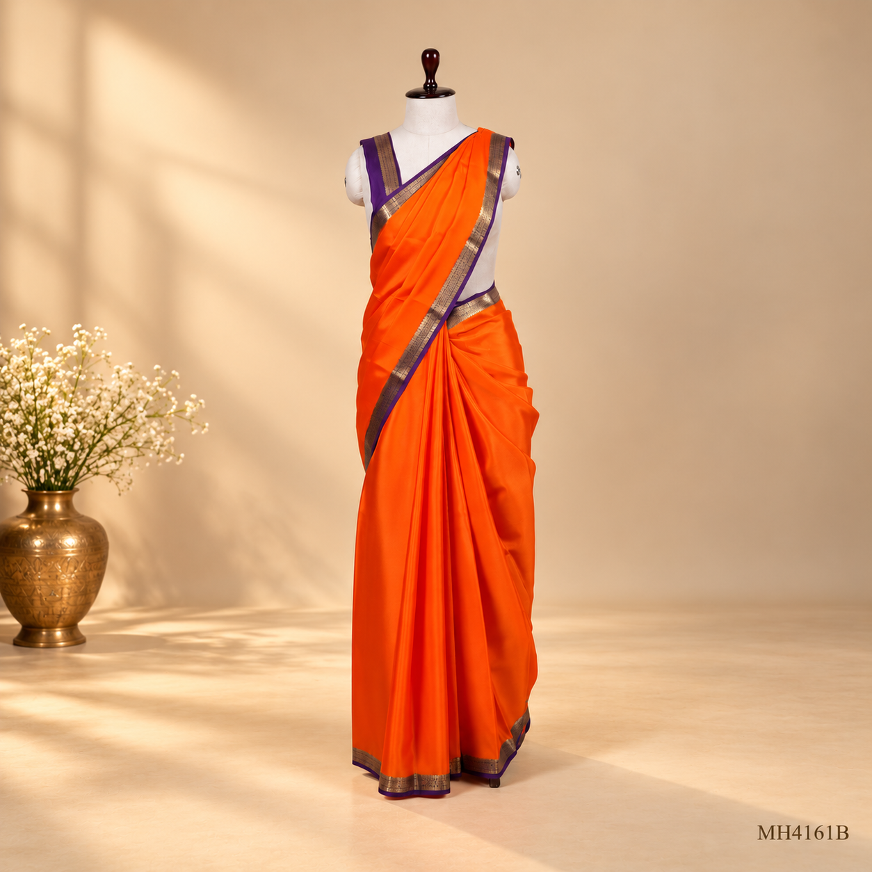 MH4161B (3) Pure Mysore Crepe - Image 1
