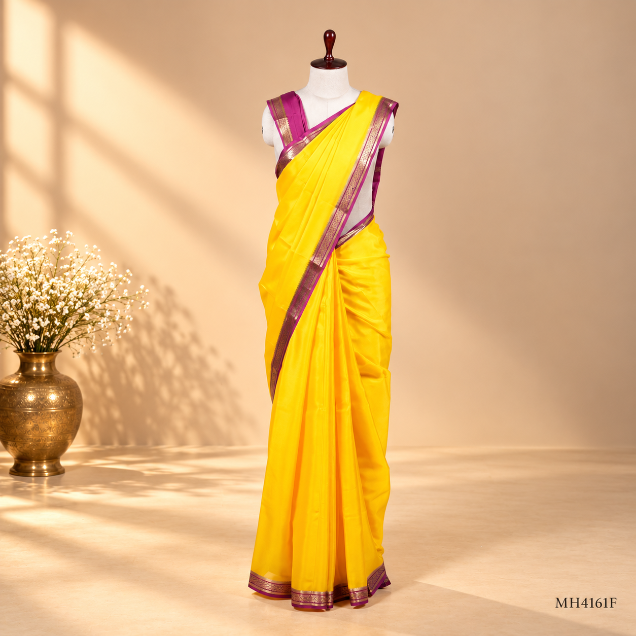 MH4161F (3) Pure Mysore Crepe - Image 1