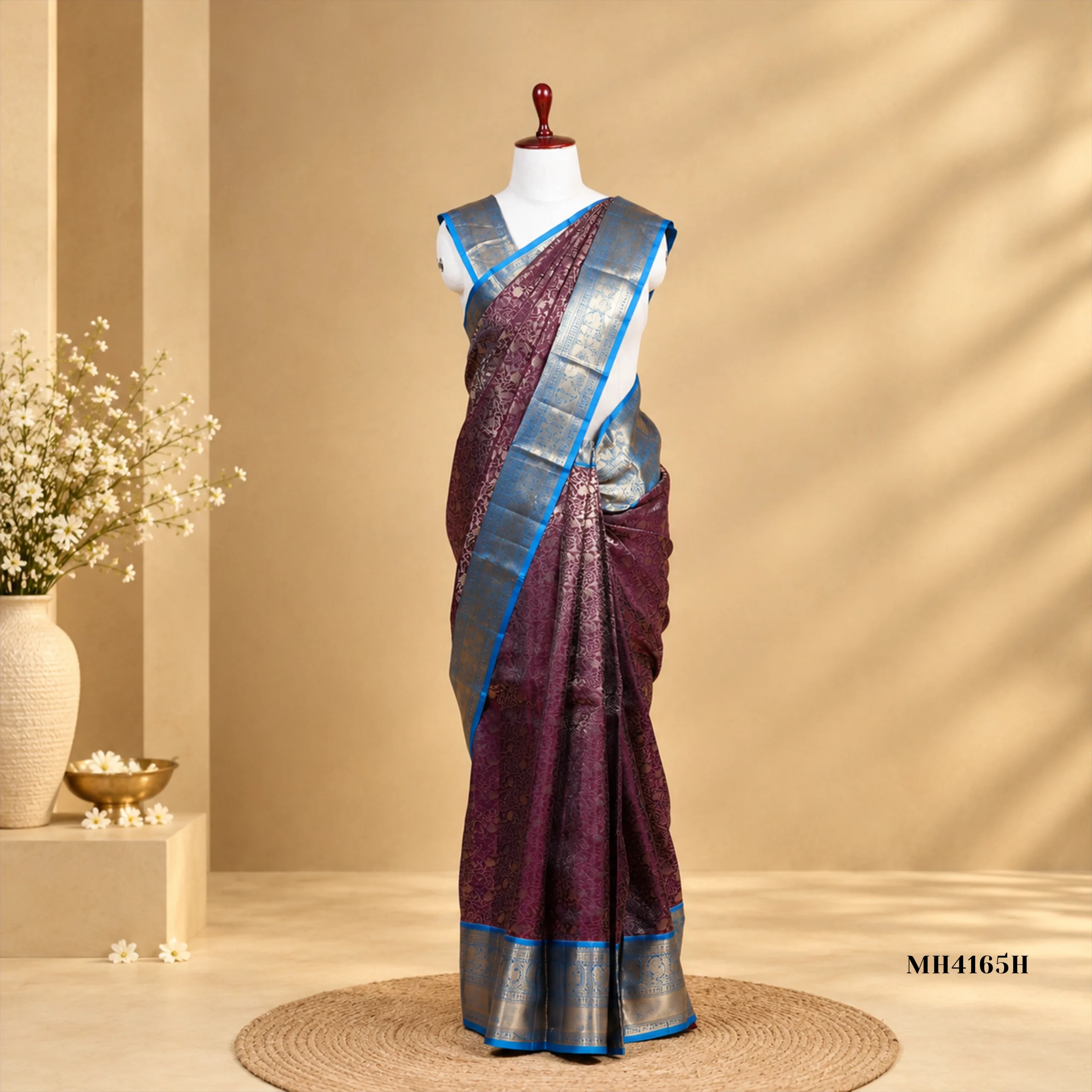 MH4165H(1) KANCHI PATTU BROCADE - Image 1