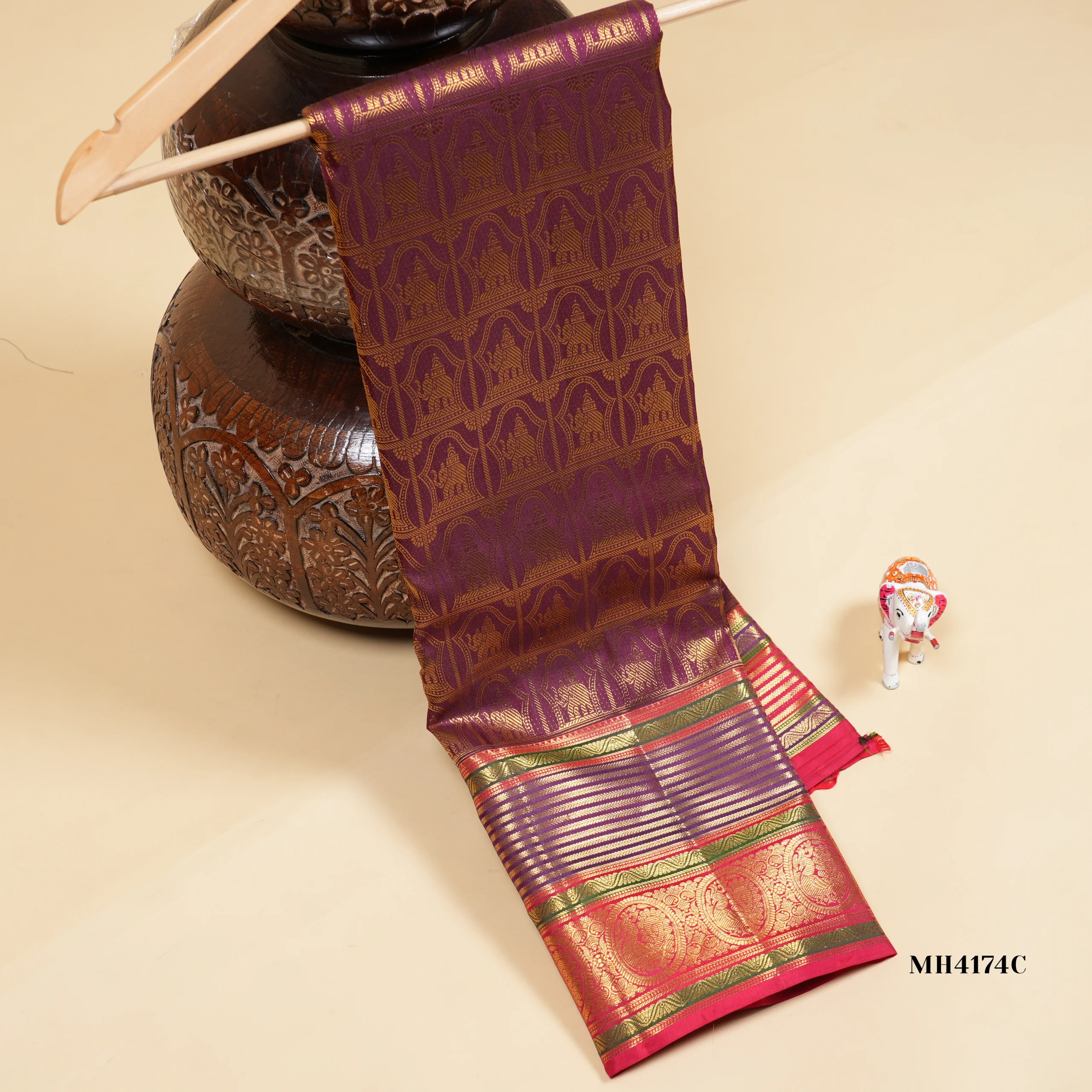 MH4174C(1) Pure Kanchi Pattu - Image 1