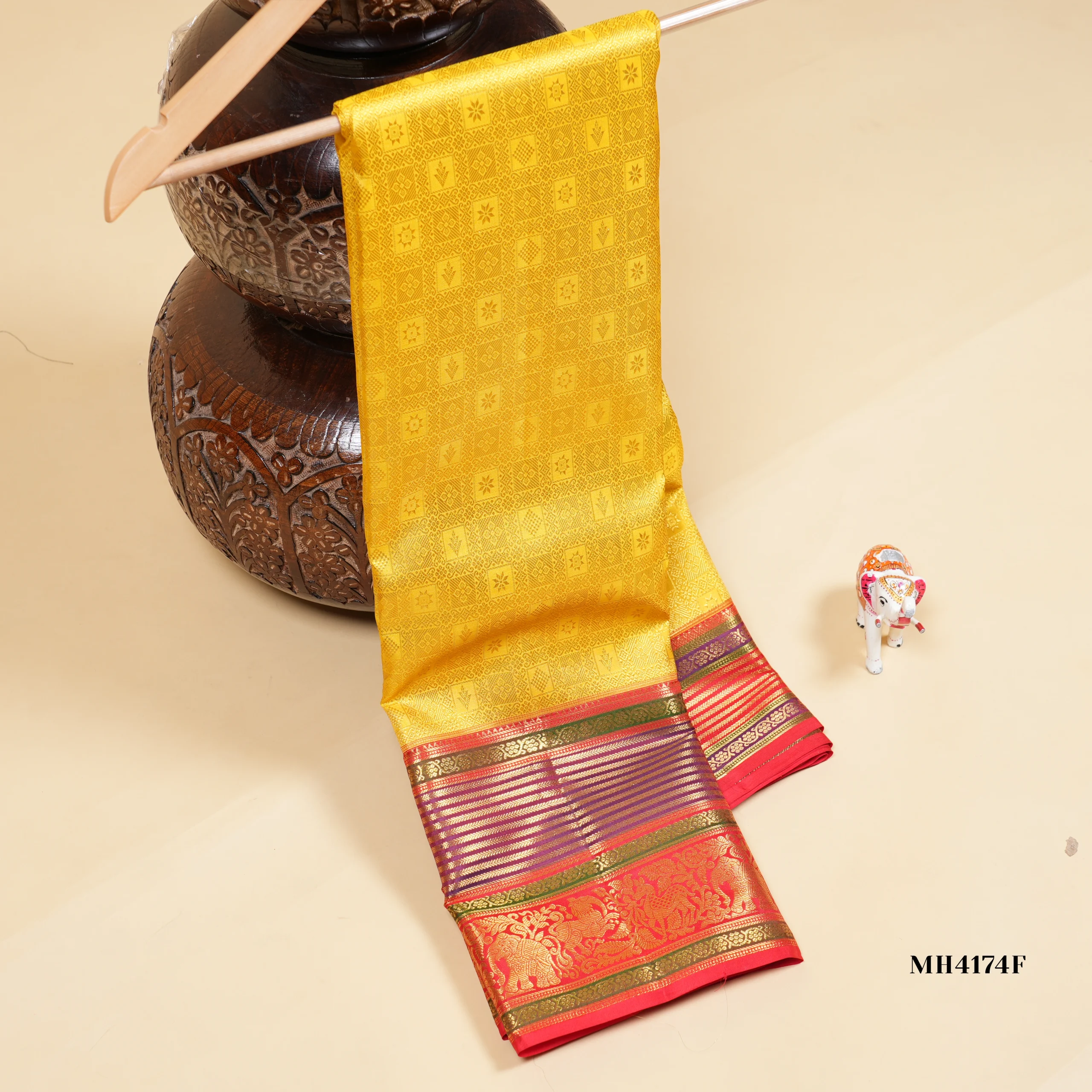 MH4174F(1) Pure Kanchi Pattu - Image 1